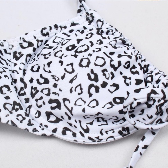 CLEARANCE Leopard Animal Print 2Pc Bikini Swimsuit - Picture 7 of 8